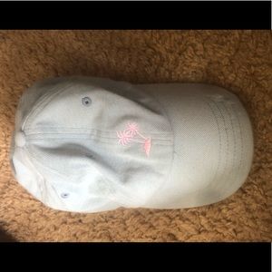 Vans Pink palm tree baseball cap!